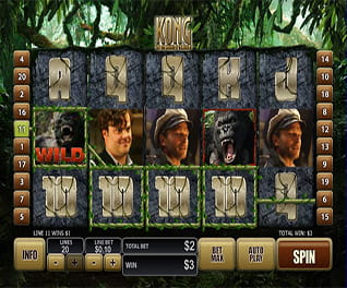 Screenshot from the slot King Kong