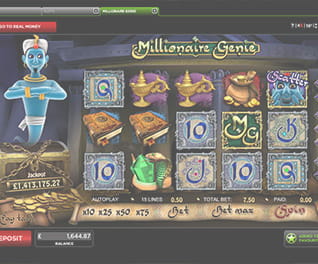 Millionaire Genie Video Slot - Features